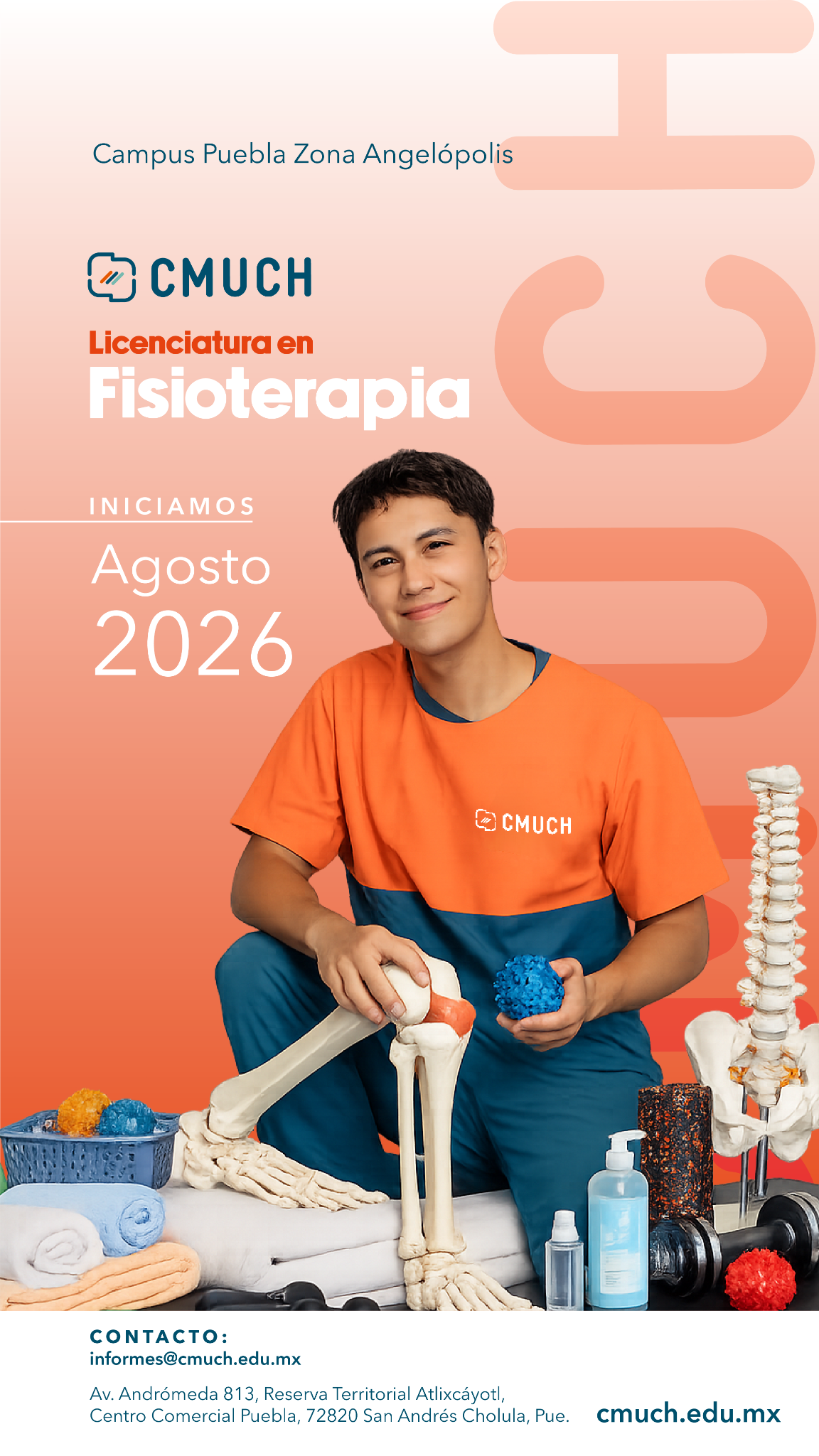 CMUCH Puebla Facebook ad from Mar 10, 2026