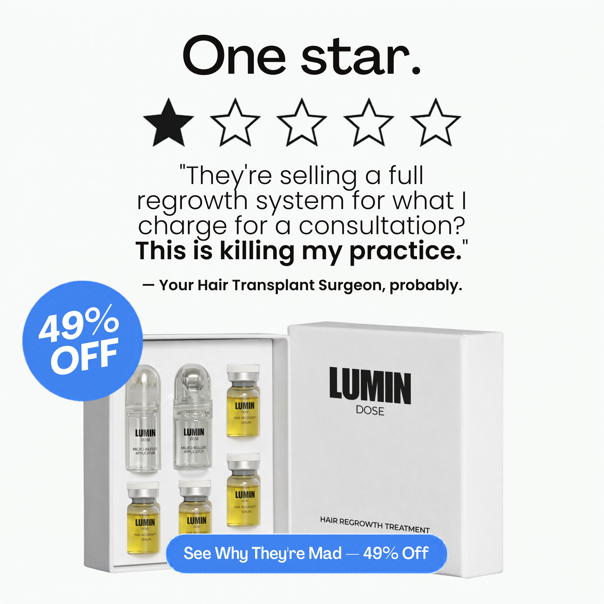 Lumin Dose Facebook ad