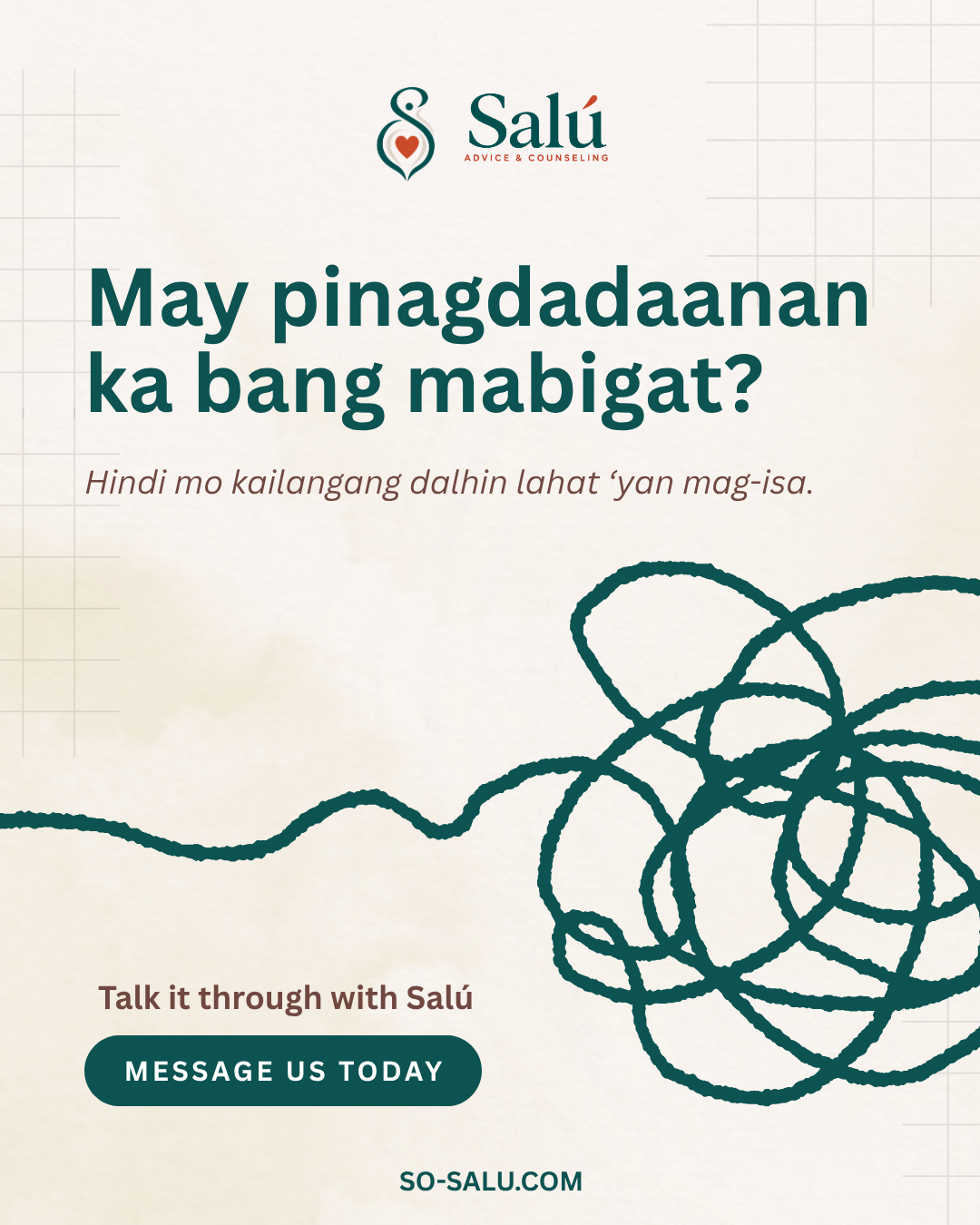 Salú Facebook ad: Sometimes, you don’t need to figure everything out…