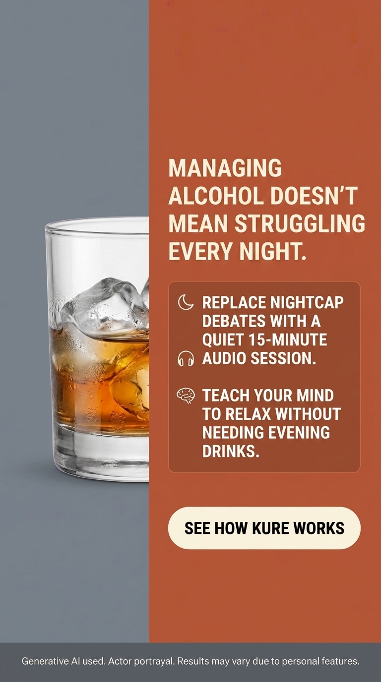 Hypnosis to Stop Drinking Facebook ad