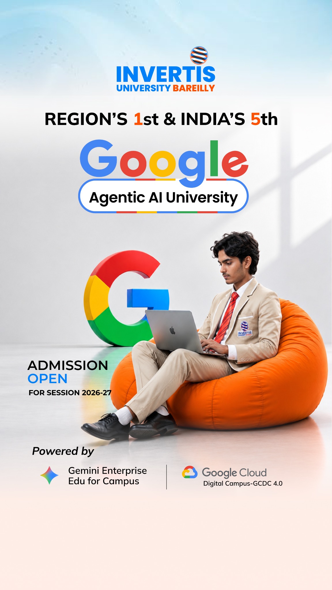 Invertis University Facebook ad