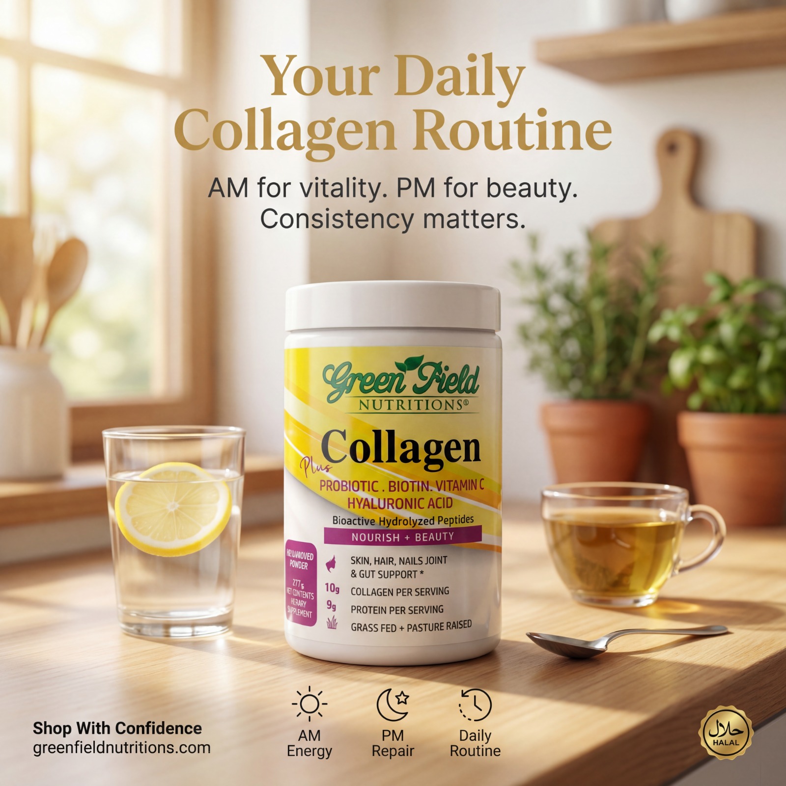 Greenfield Nutritions, Inc Facebook ad