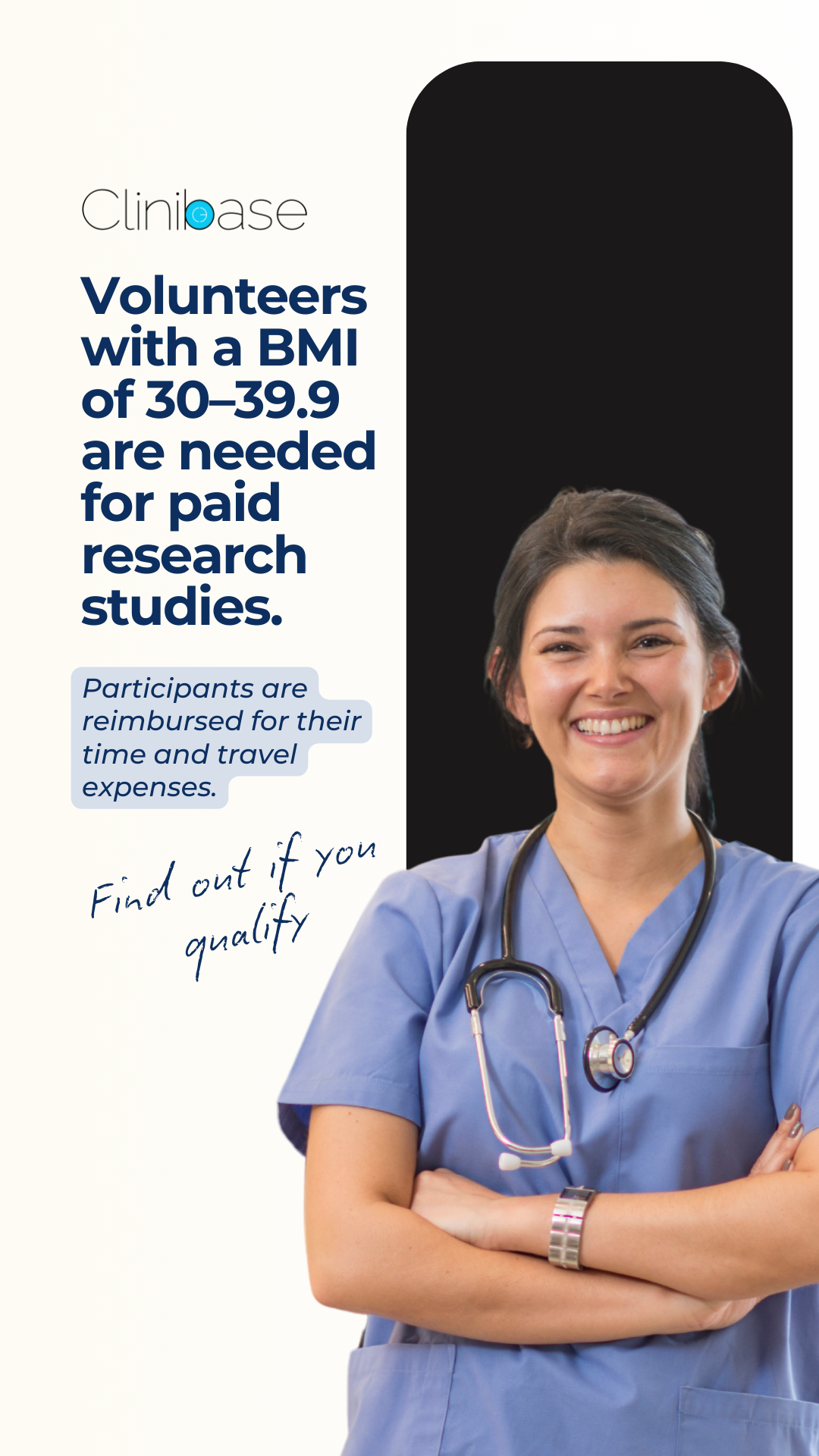 Clinibase Recruitment Facebook ad