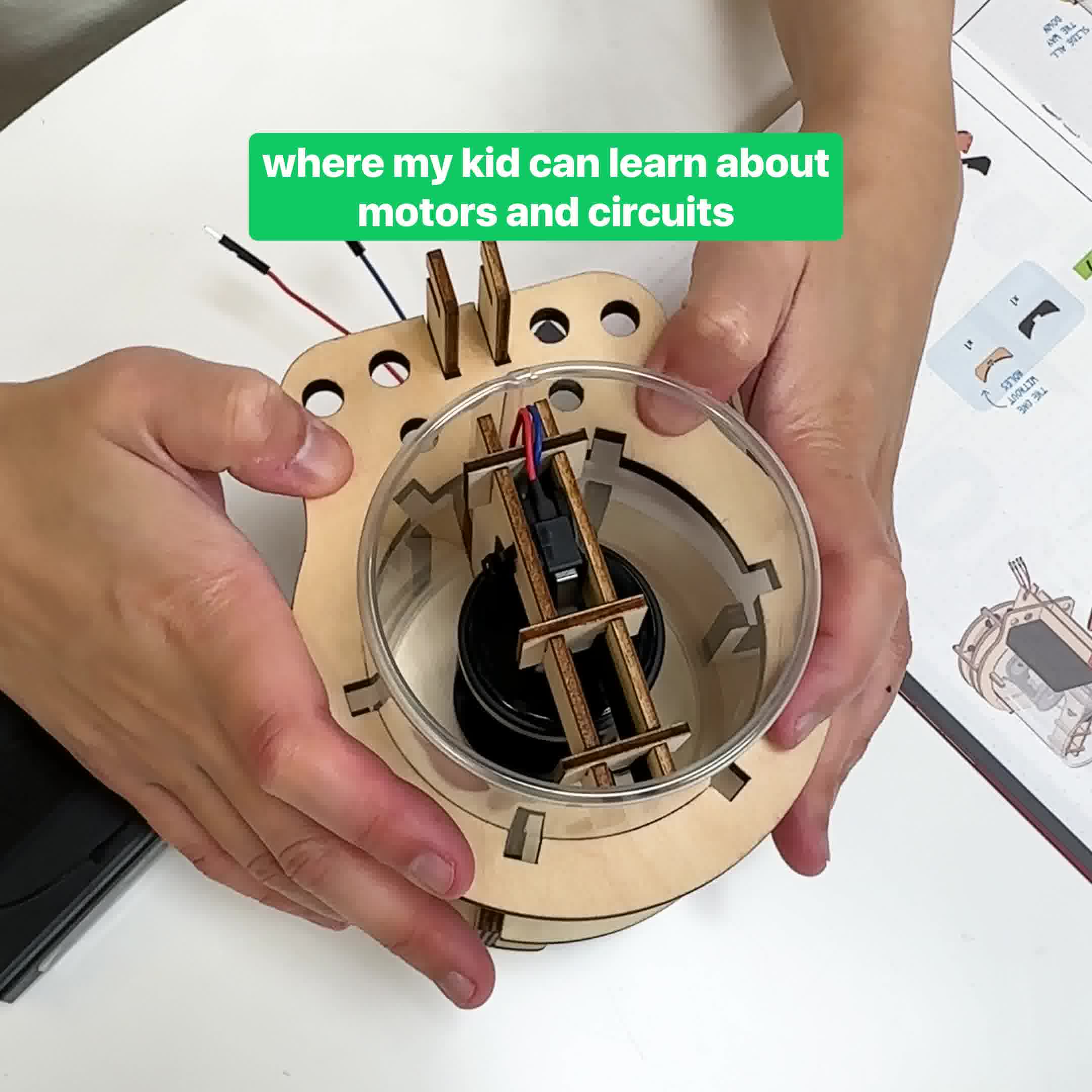 KiwiCo Facebook ad: Electric Pencil Sharpener