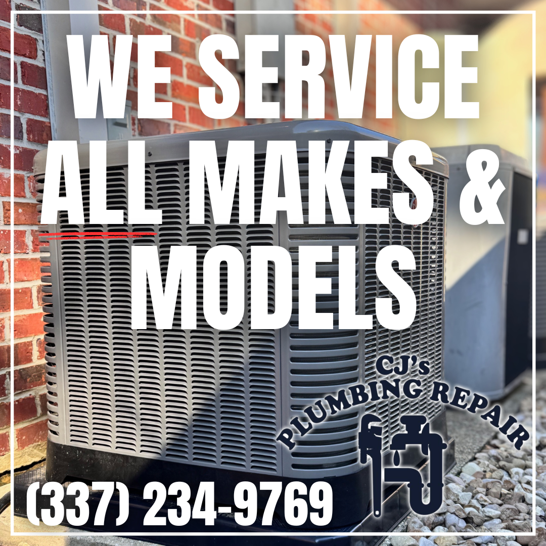 CJ's Plumbing Repair Facebook ad