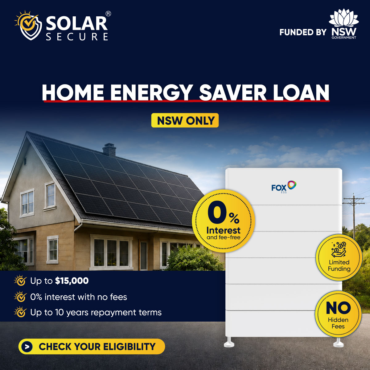 Solar Secure Facebook ad