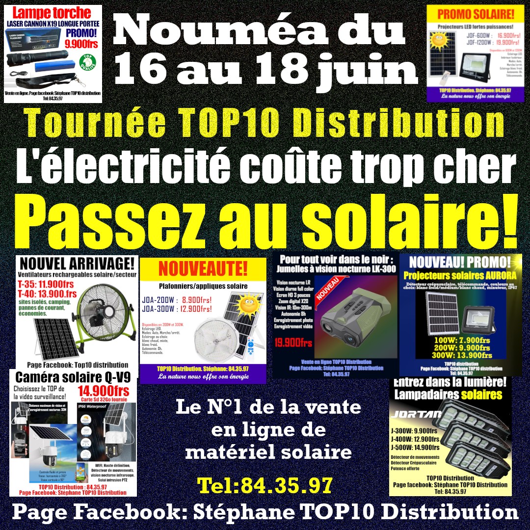 Stéphane TOP10 Distribution Facebook ad