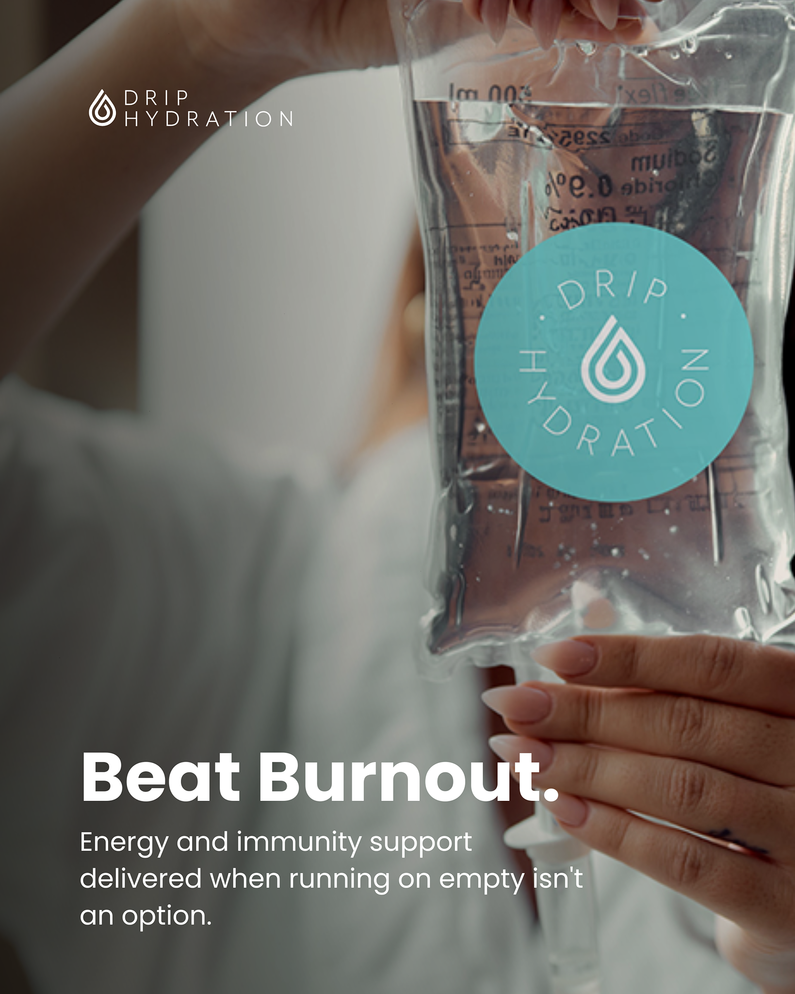 Drip Hydration Facebook ad