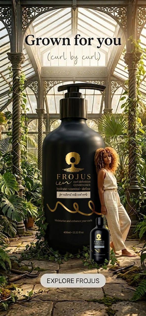 Frojus - Curly Hair Products Facebook ad: Your best curls start here.