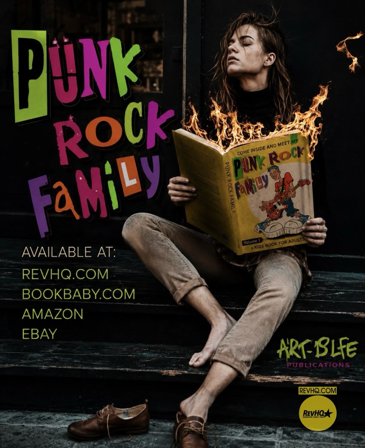 jmiamiart Facebook ad: 46 pages of your favorite Punk Rock legends…