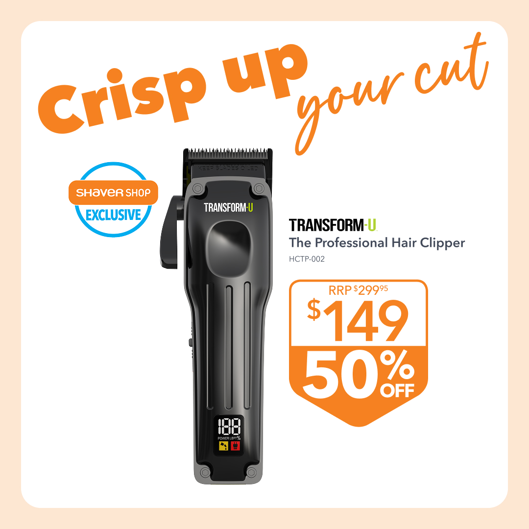 Shaver Shop Facebook ad