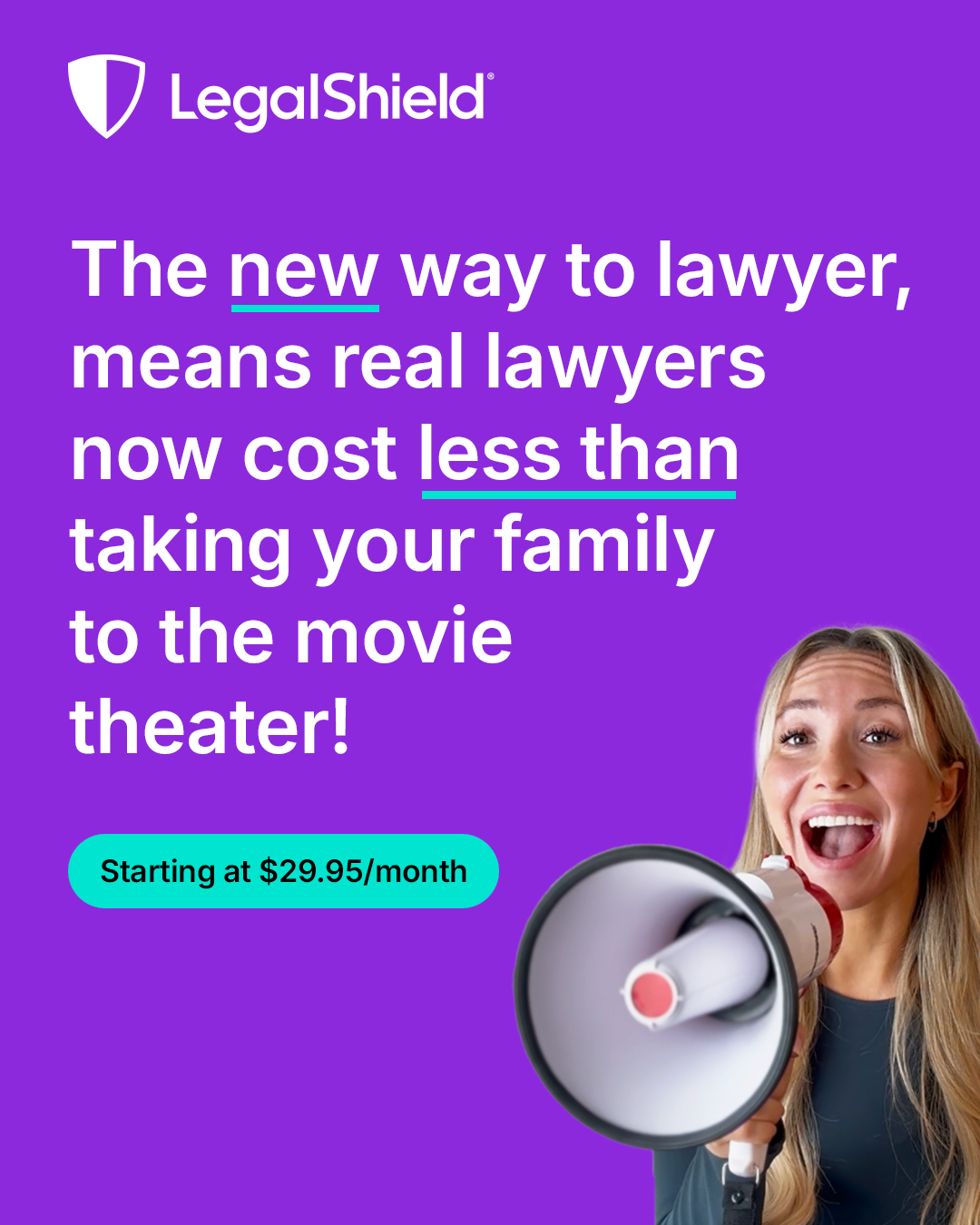 LegalShield Facebook ad
