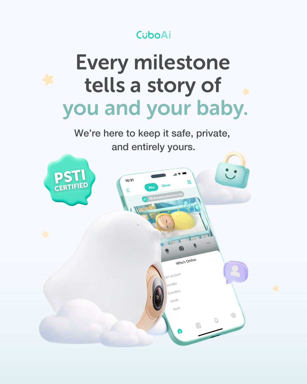 CuboAi Smart Baby Monitor AU Facebook ad