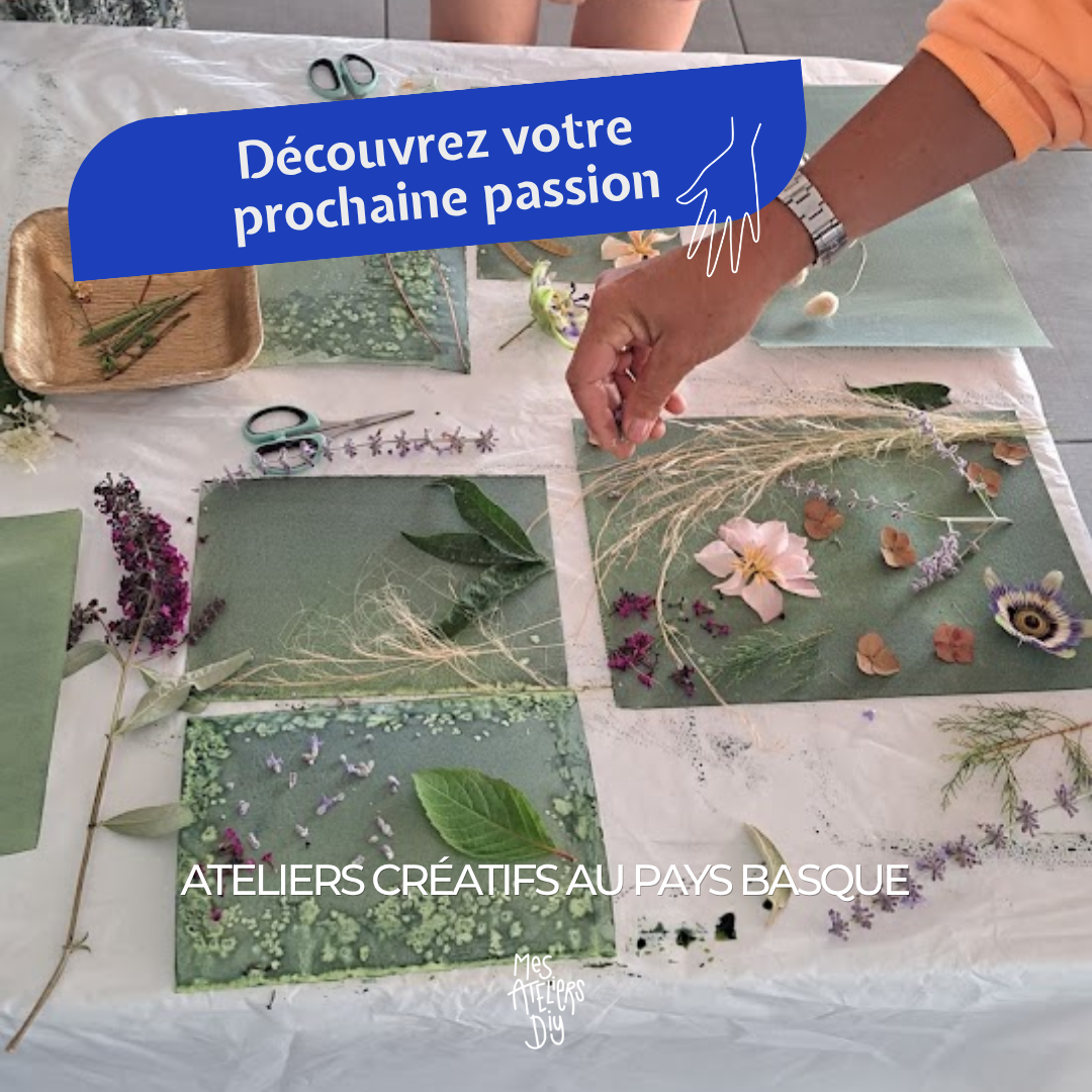 Mes Ateliers DIY Facebook ad: Réservez votre atelier en ligne