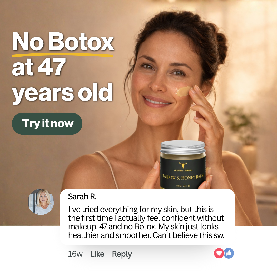 Ancestral Cosmetics Facebook ad