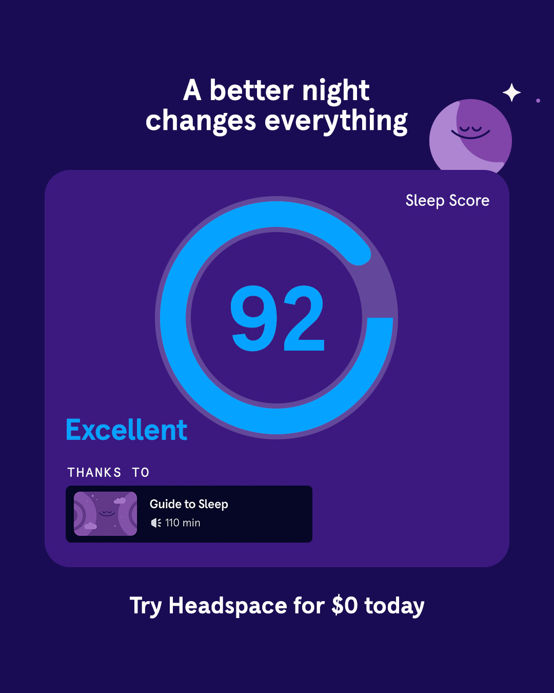 Headspace Facebook ad