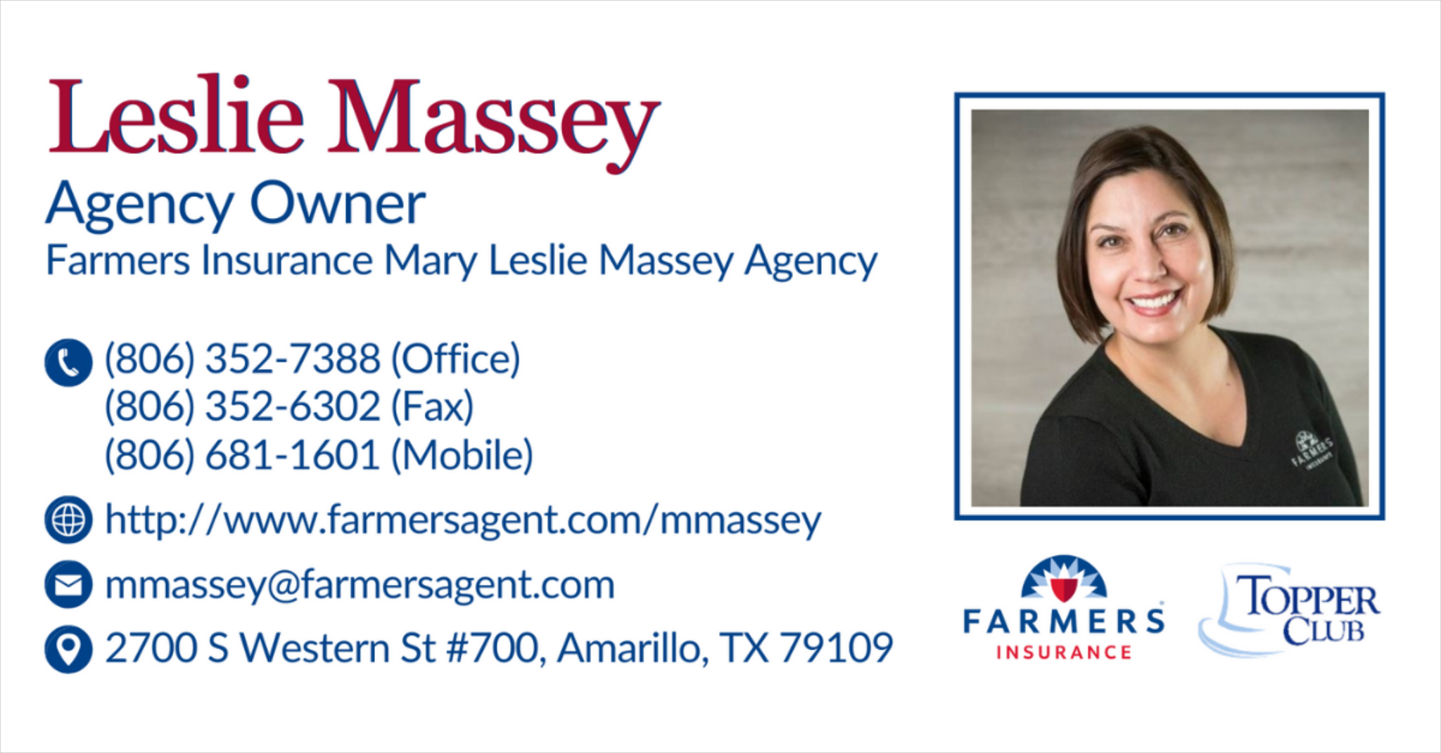Leslie Massey Farmers Agency Facebook ad: Leslie Massey Agency