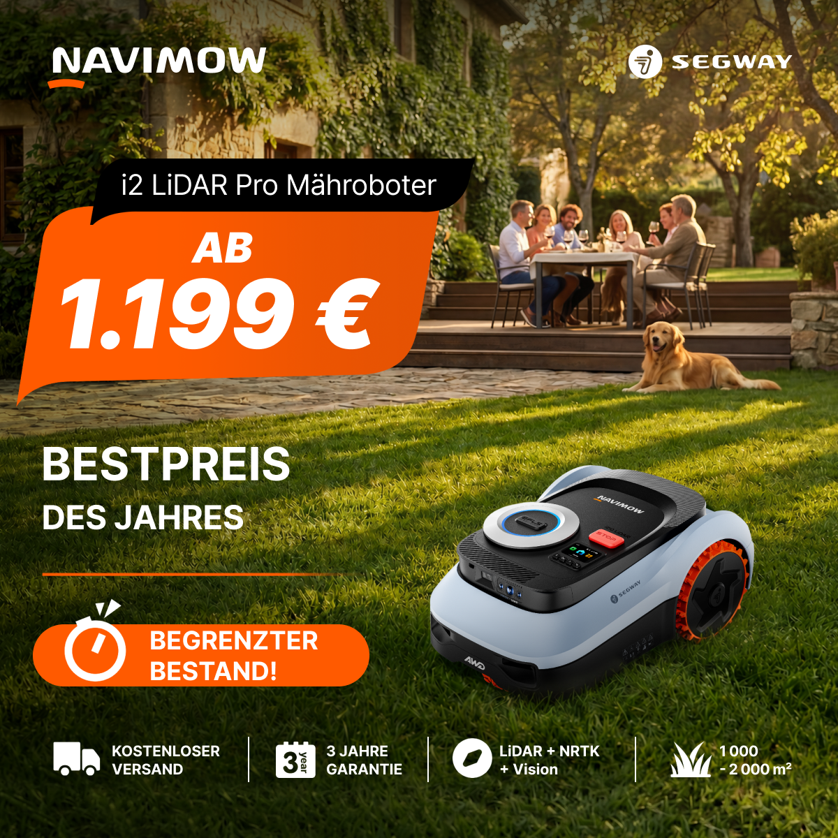 Segway Navimow De  Facebook ad