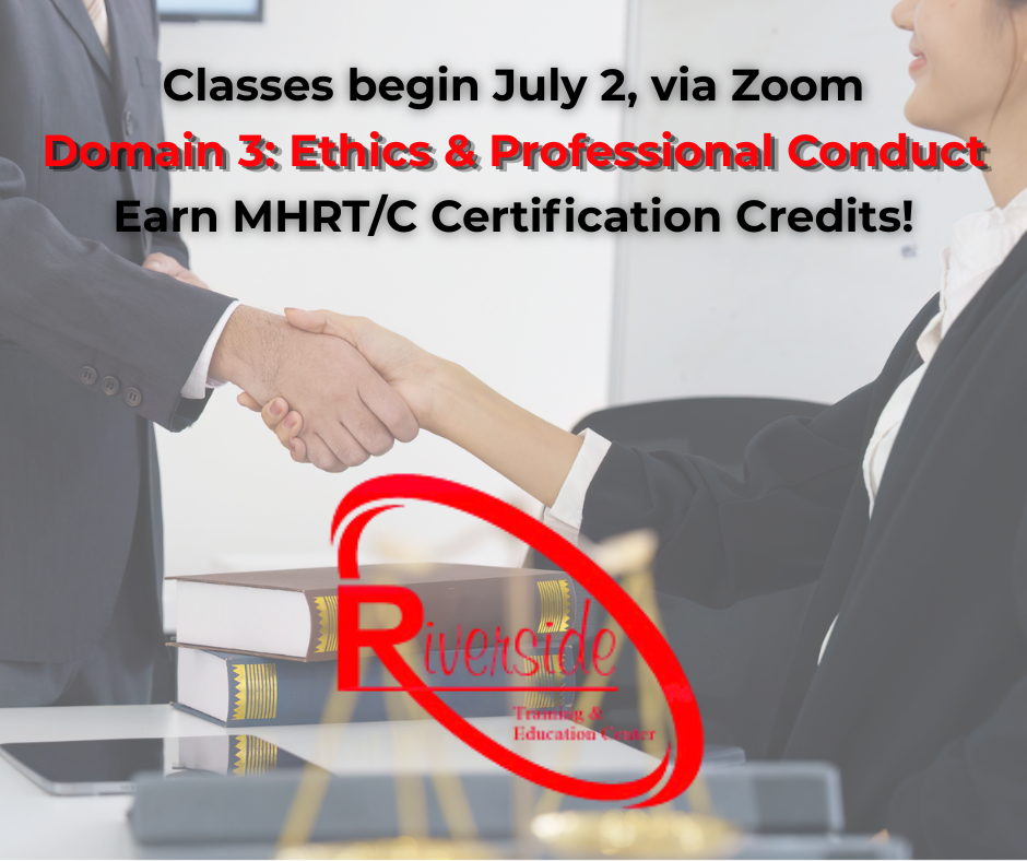 Riverside Training & Education Center Facebook ad: I'm Taking The First Step