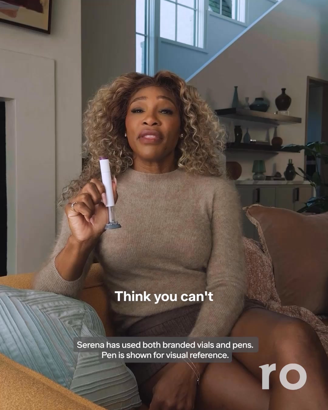 Ro Facebook ad: Join Serena on Ro