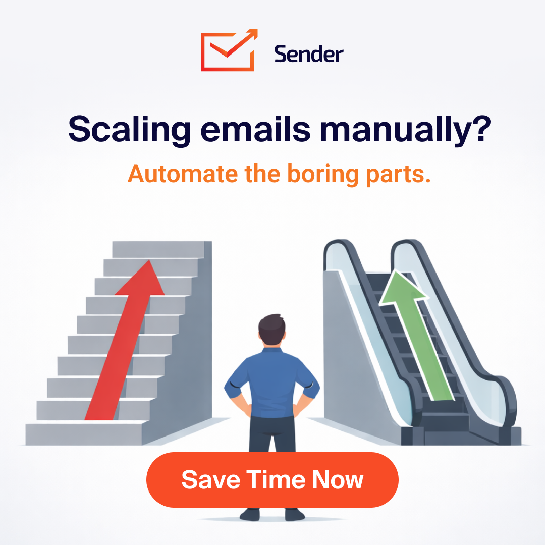 Sender.net Facebook ad