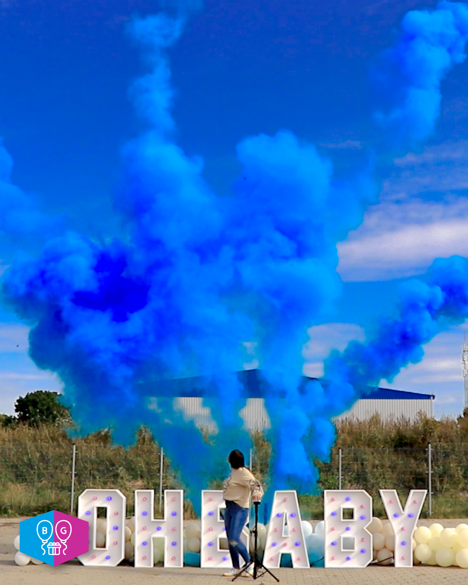 Gender Reveal XXL Facebook ad