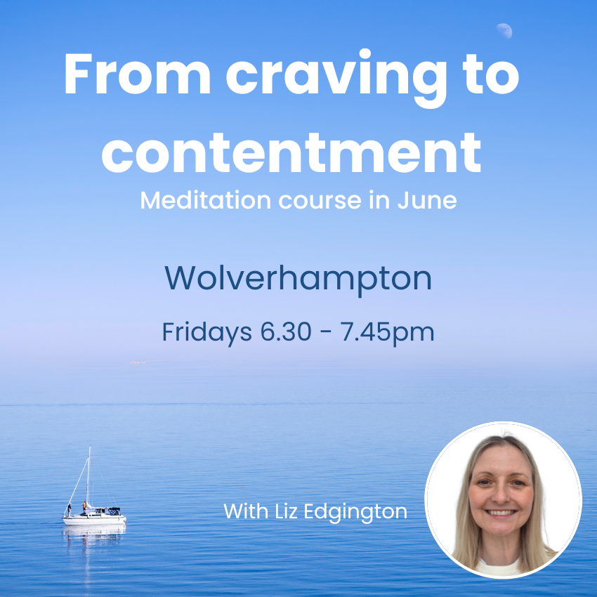 Kadampa Meditation Centre Birmingham Facebook ad: Meditation course in Wolverhampton