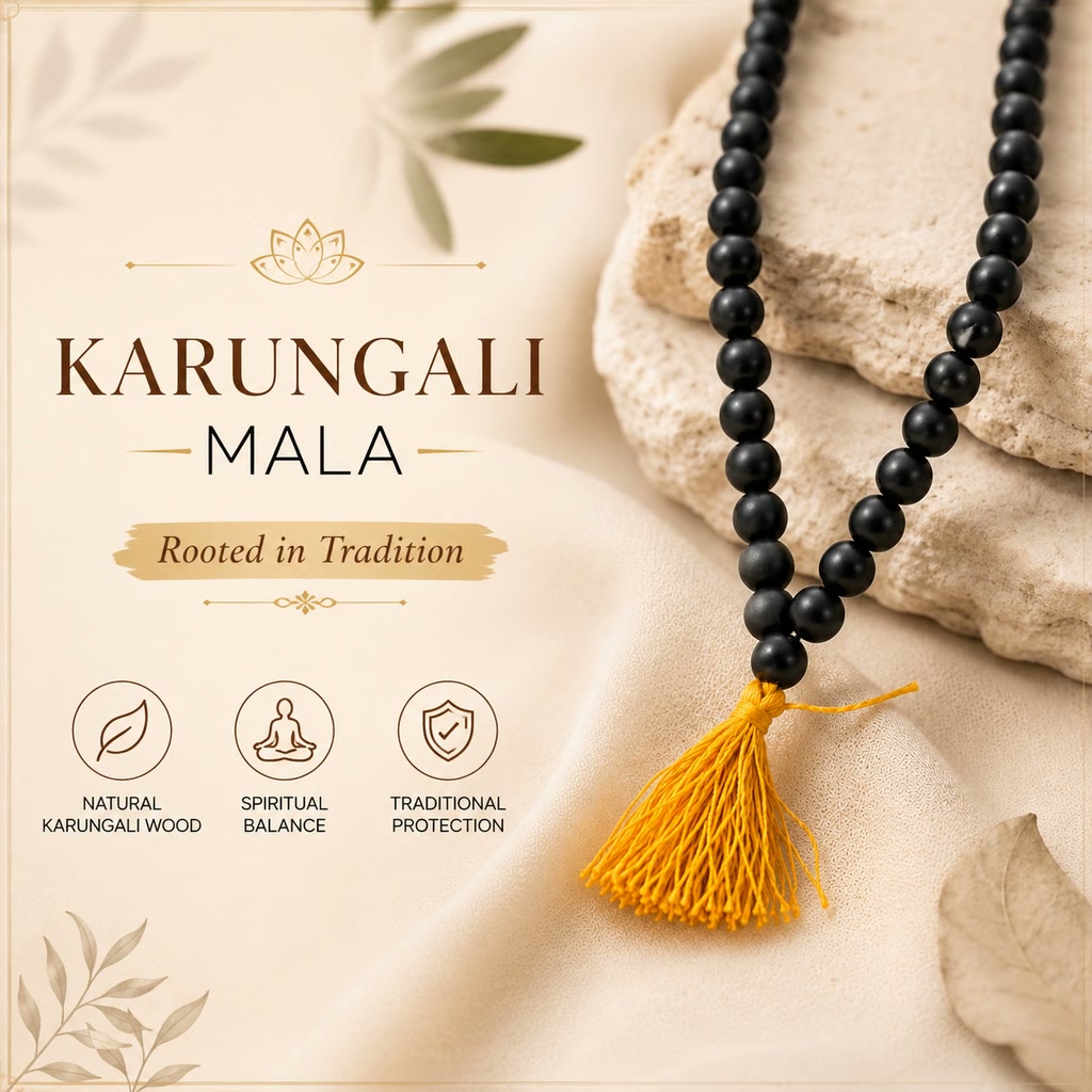 Gemino Facebook ad: Buy Karungali Mala