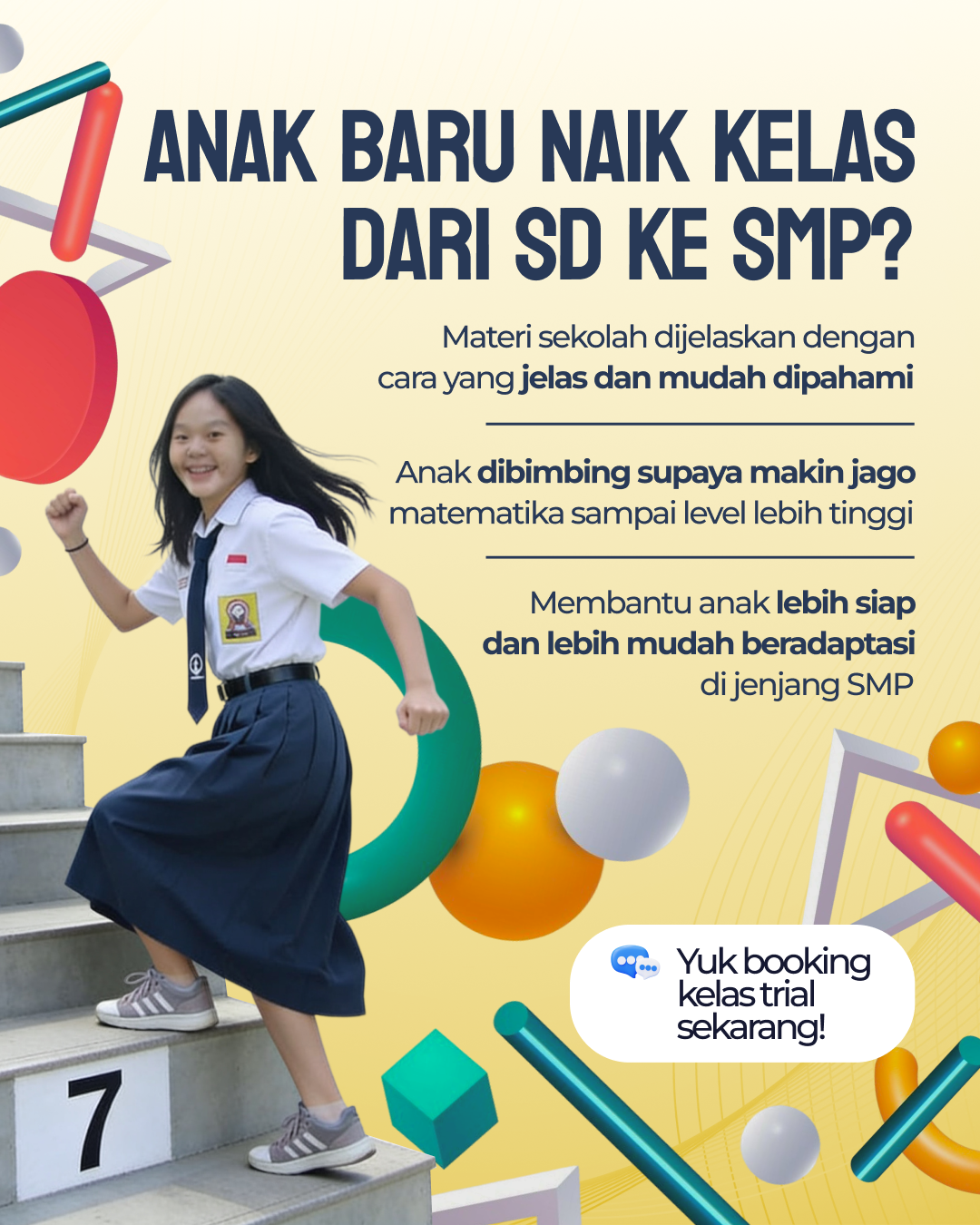 Les Matematika Online Terbaik Facebook ad: Dapatkan kelas gratis untuk si kecil