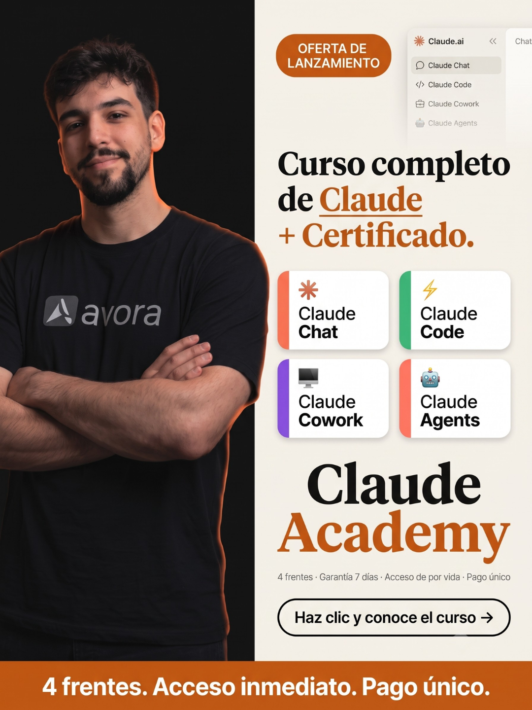 Avora Code Facebook ad