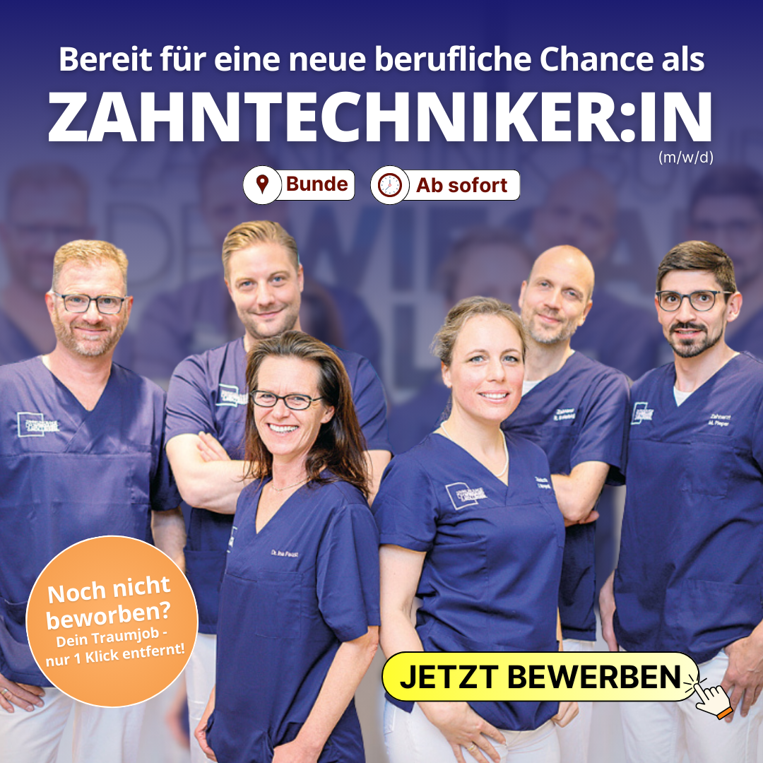 Zahnklinik Bunde - Dr. Wiegand & Kollegen Facebook ad from Feb 28, 2025