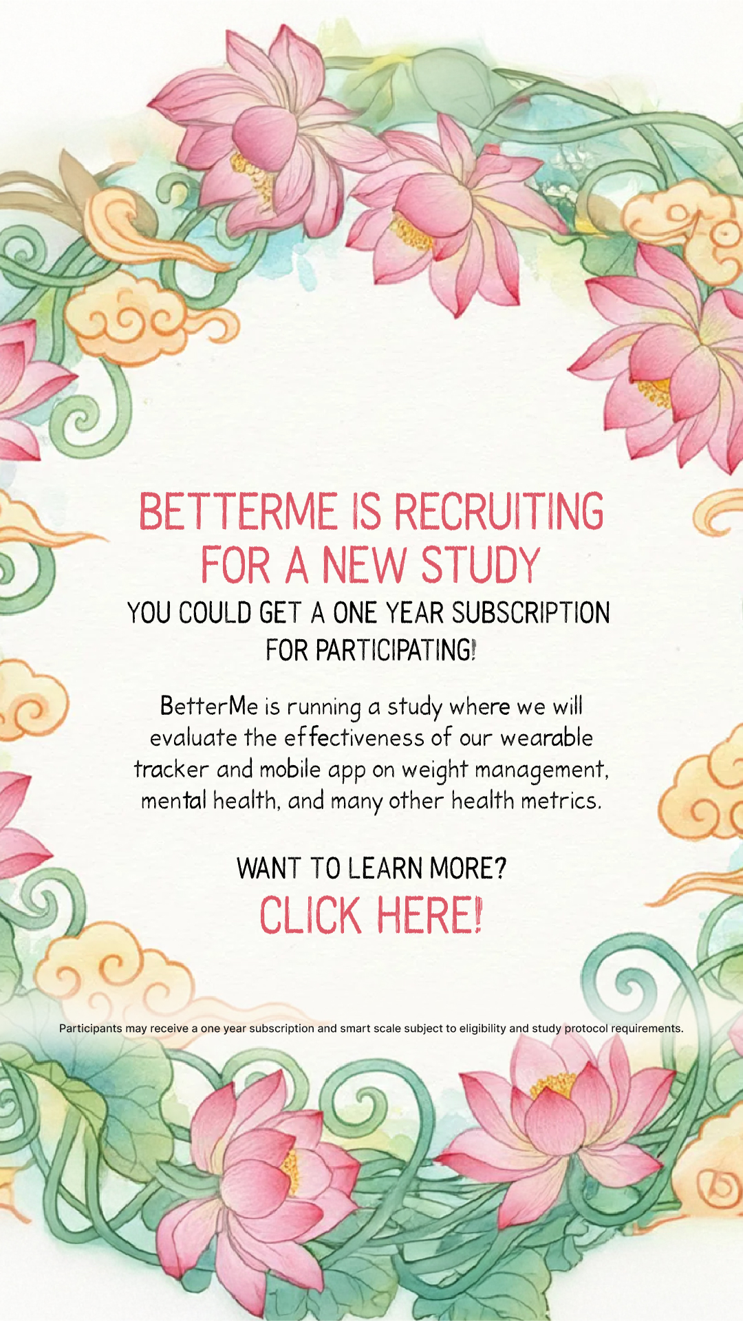 BetterMe Facebook ad