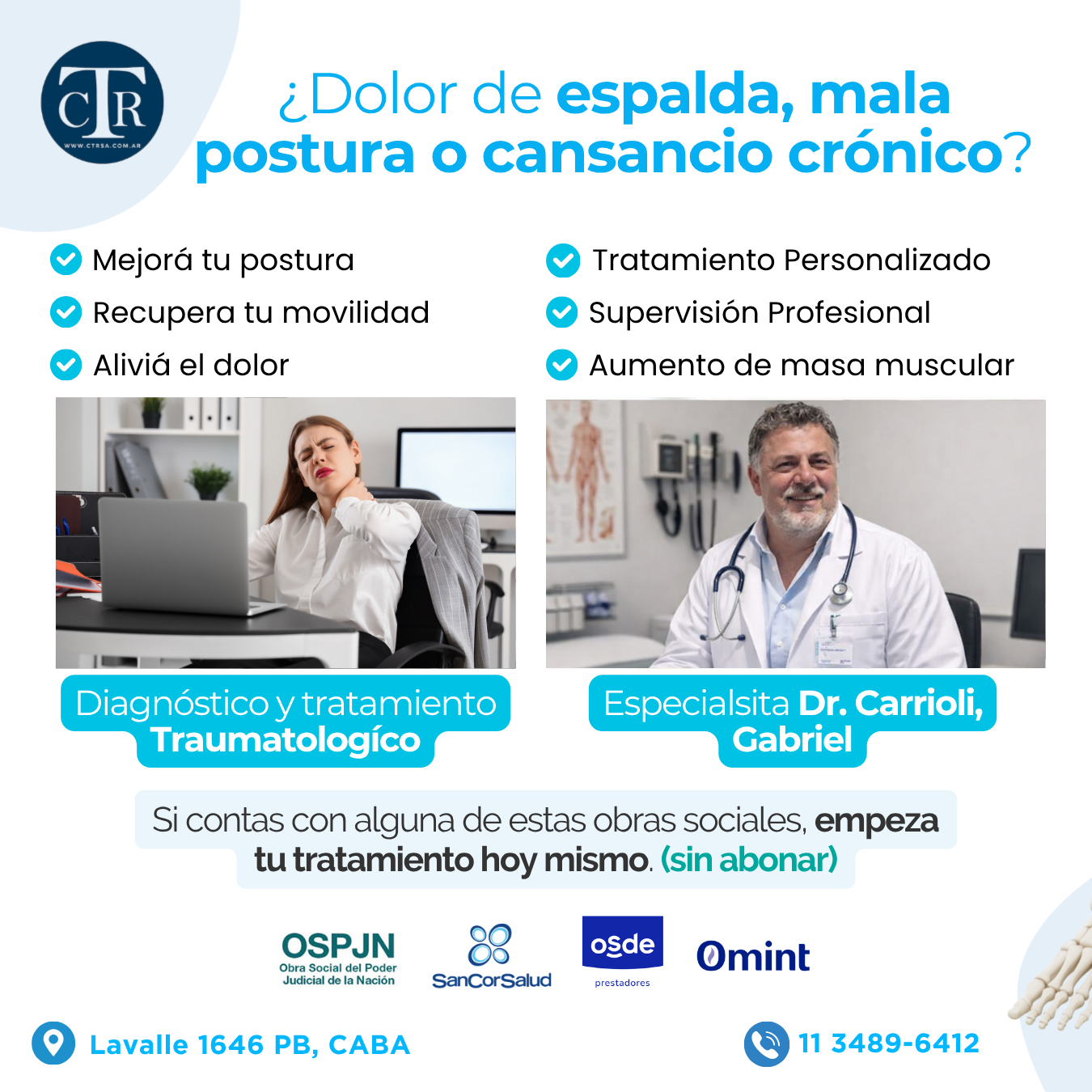 MCM Salud Facebook ad: Solicita tu primera consulta