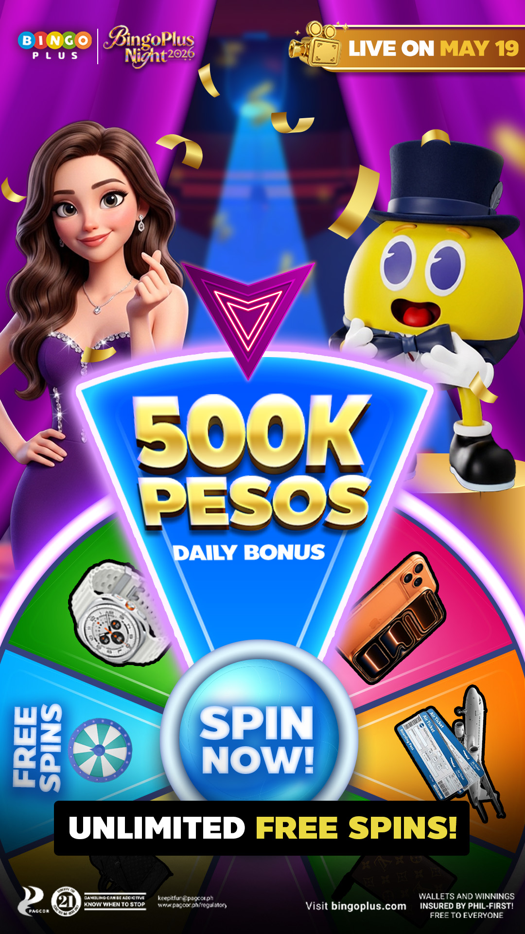 BingoPlus Facebook ad