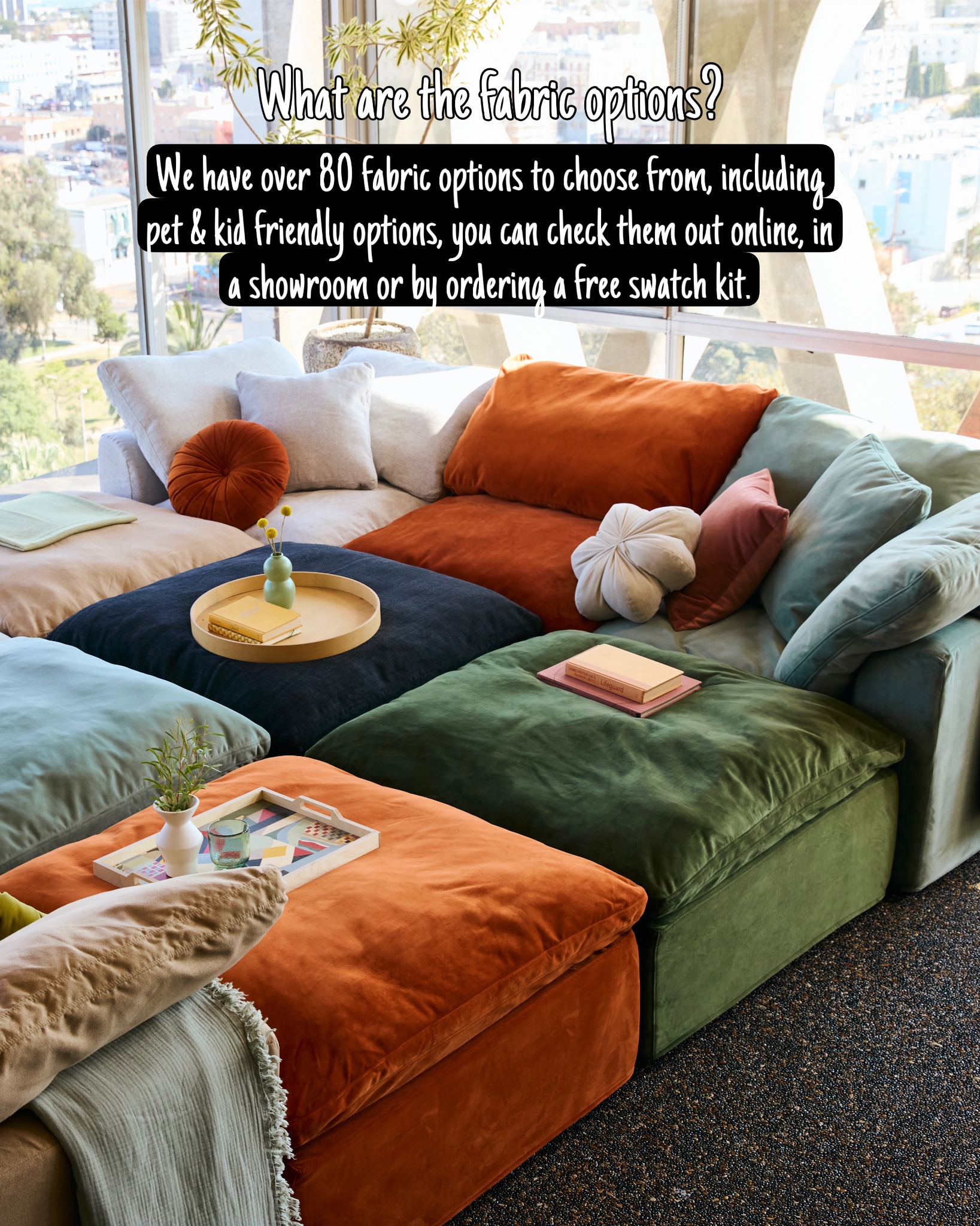 Joybird Facebook ad: Stop by & see us in person!