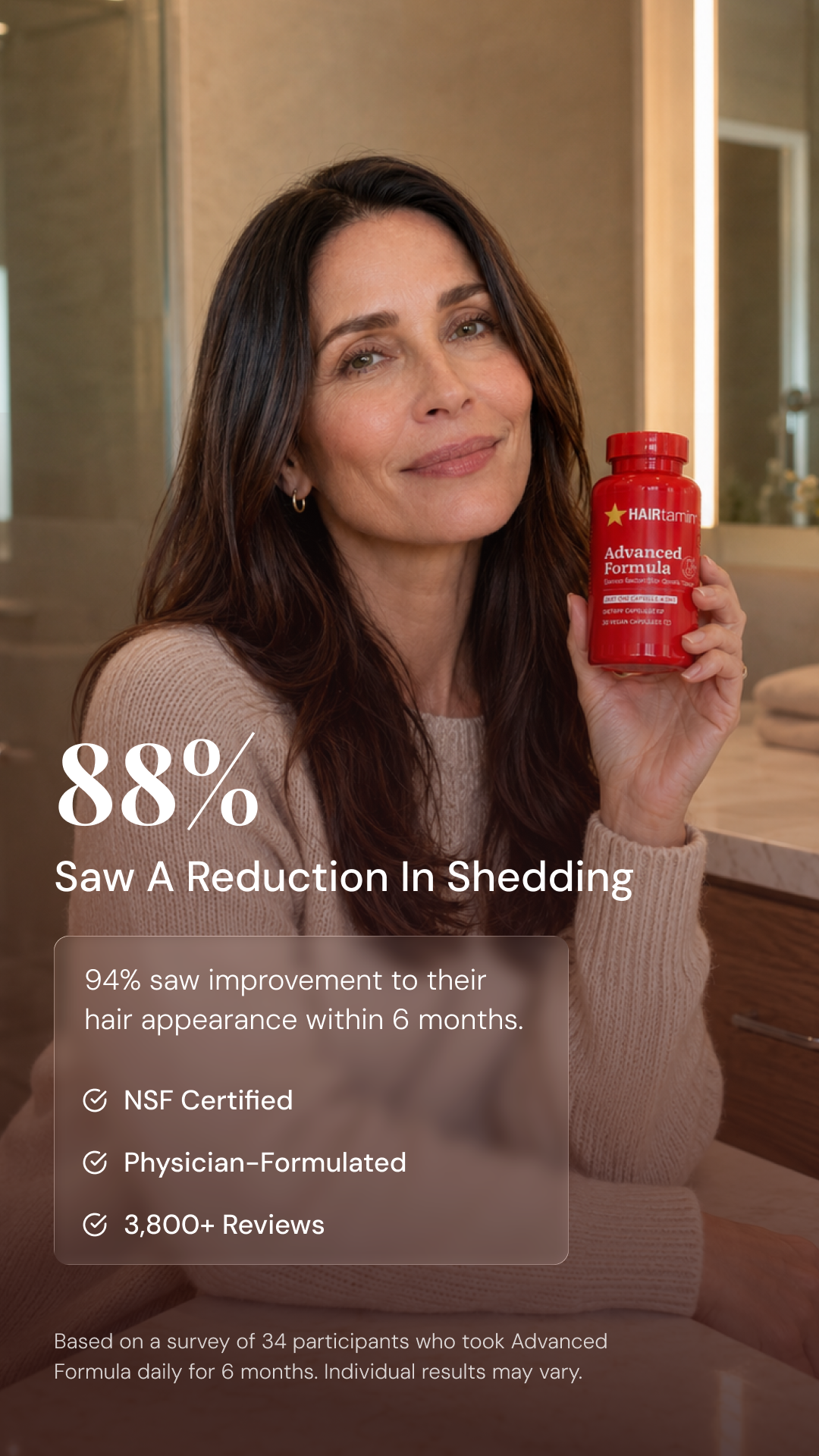 HAIRtamin Facebook ad