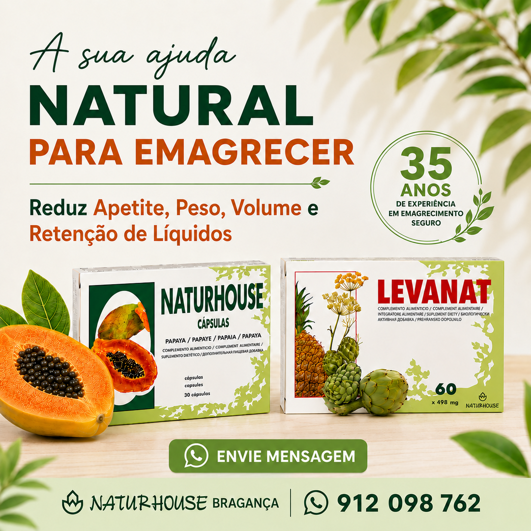 Naturhouse Bragança Facebook ad from Jul 14, 2026