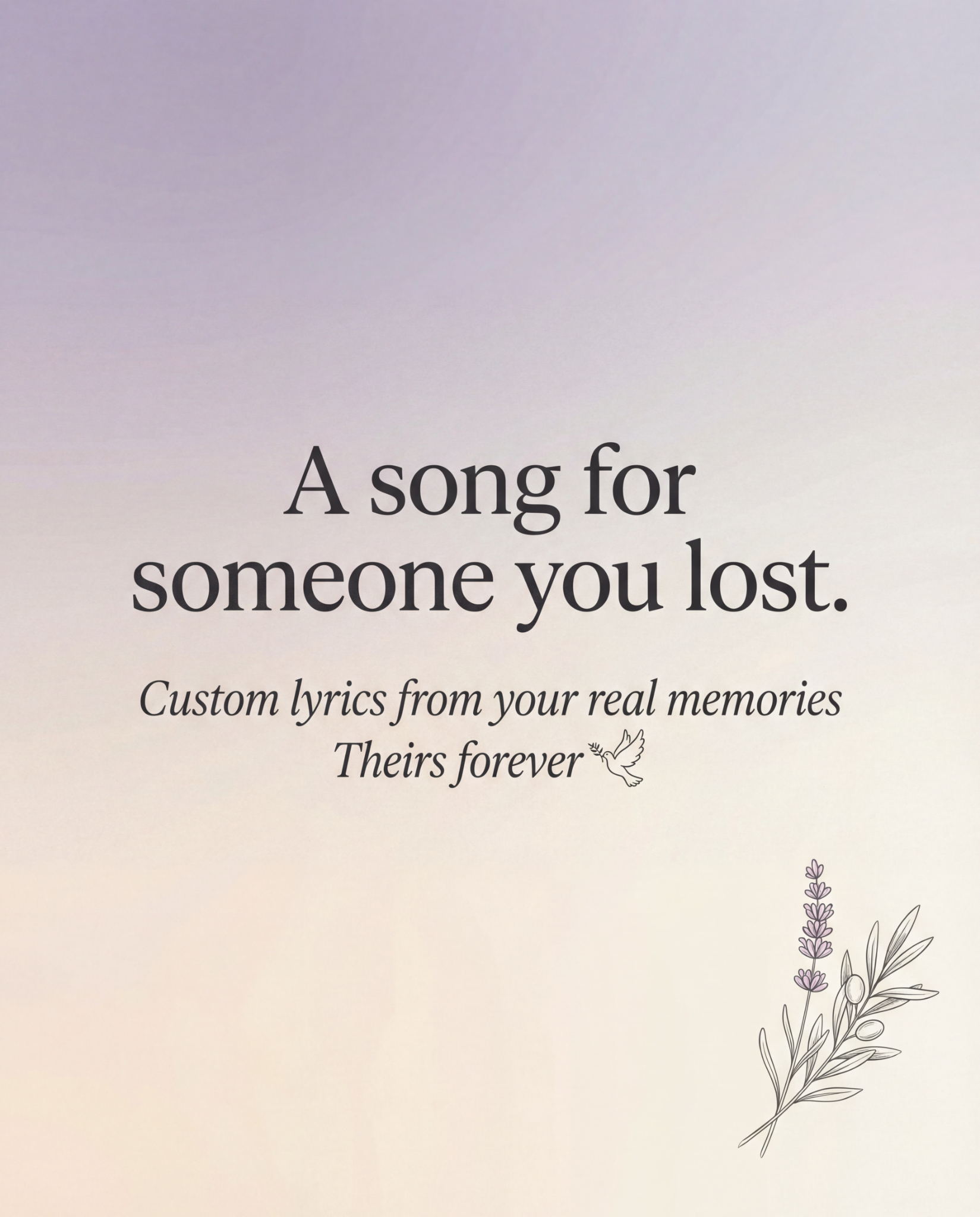 Forever Song Facebook ad
