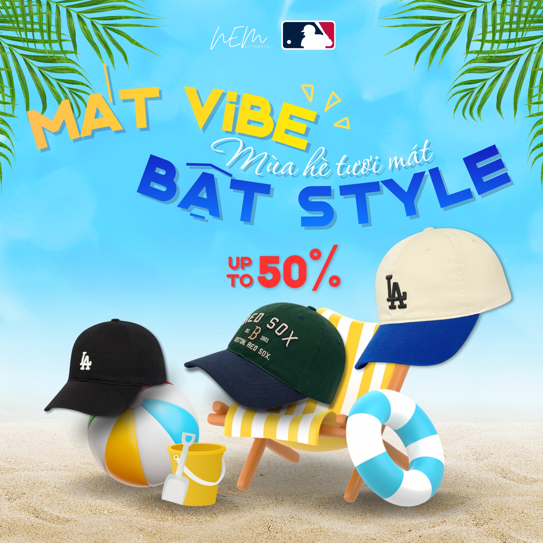 NEM Authentic Store Facebook ad: CHƯA CÓ CON MLB TRONG TAY - ĐỪNG…