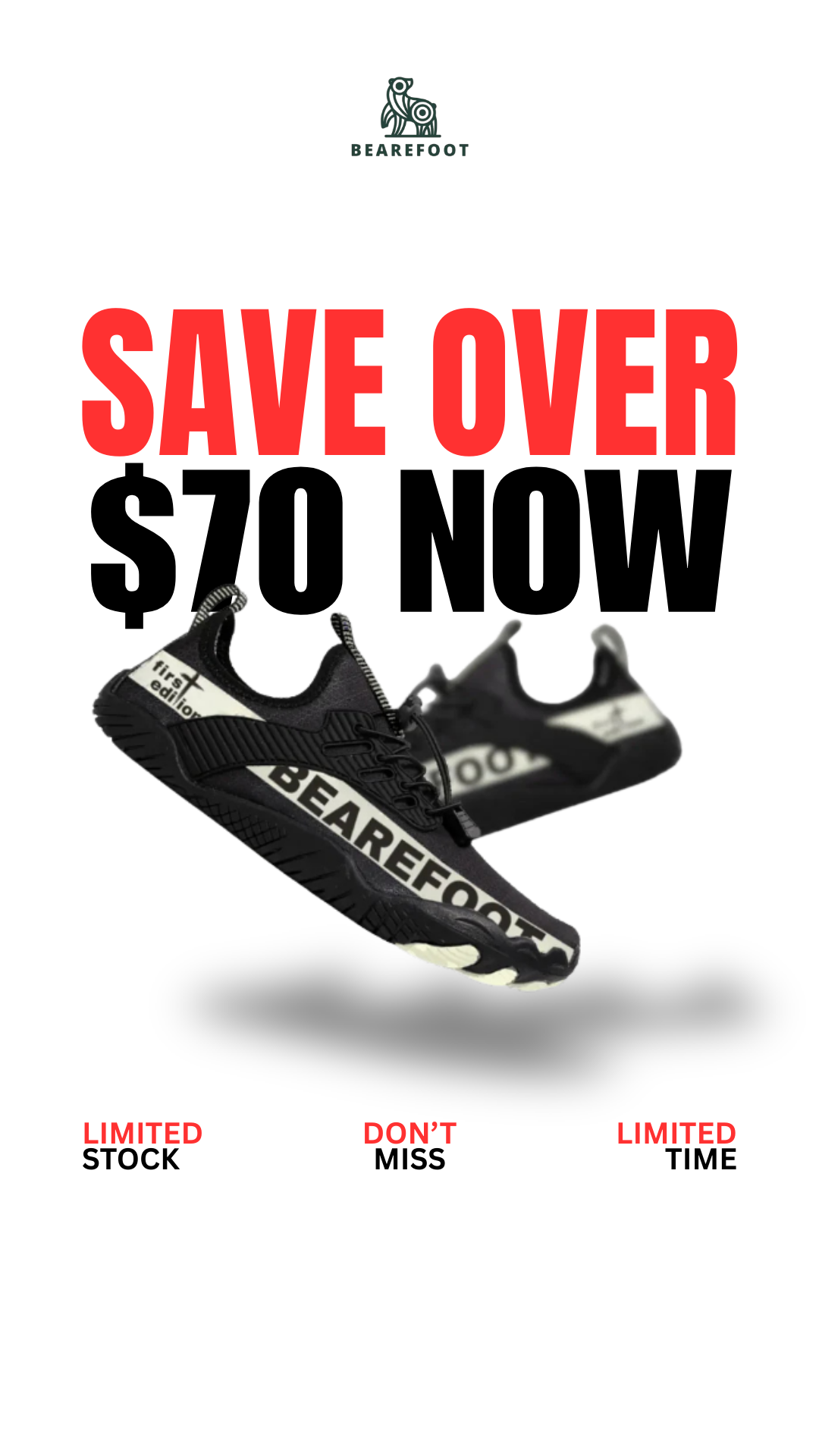 Bearefoot Facebook ad