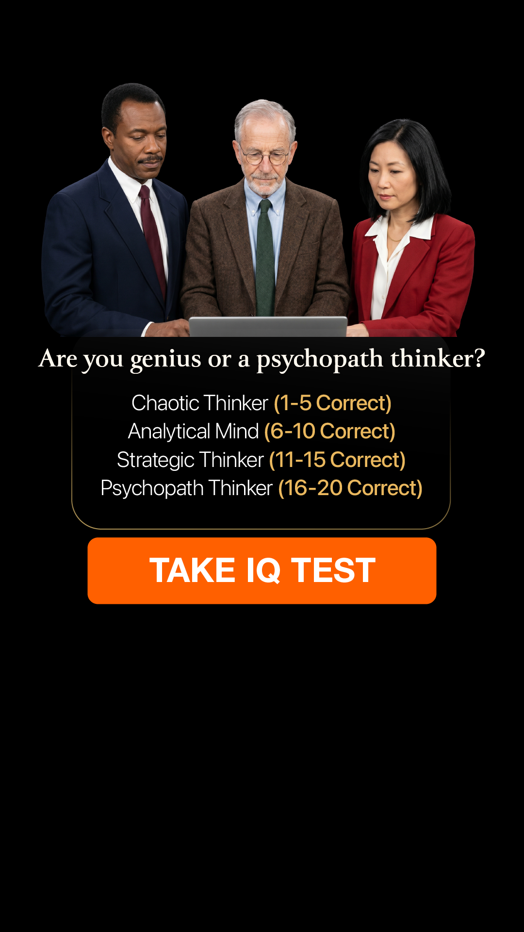 My IQ Facebook ad
