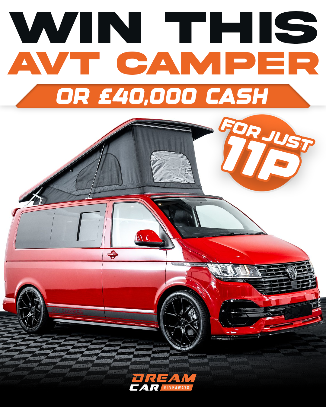 Dream Car Giveaways Facebook ad
