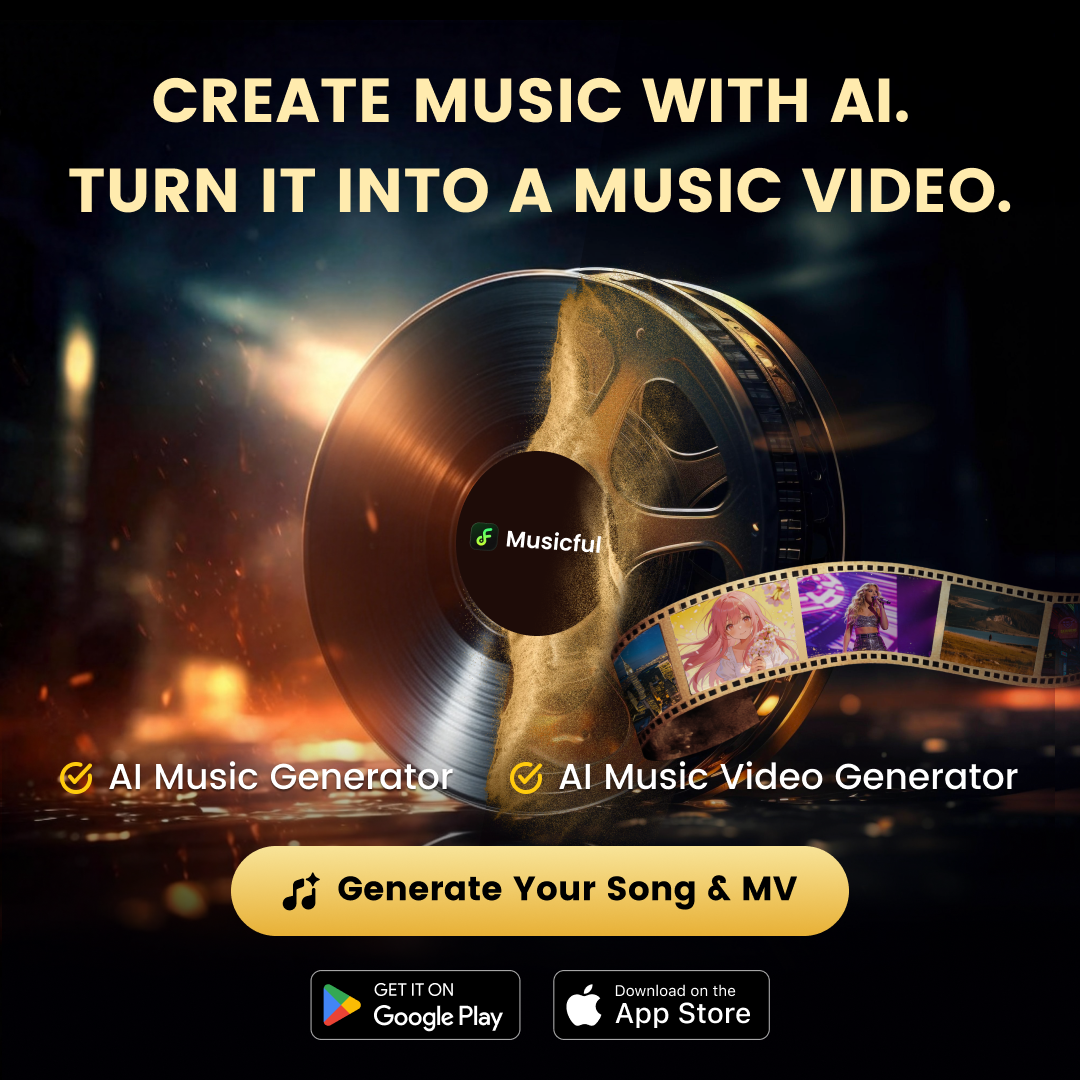 Musicful.AI Facebook ad