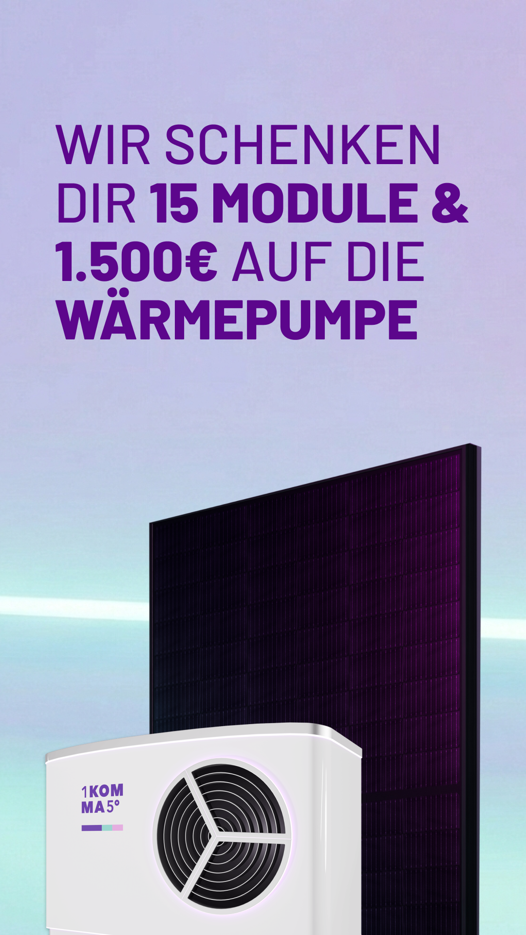 1KOMMA5GRAD Facebook ad