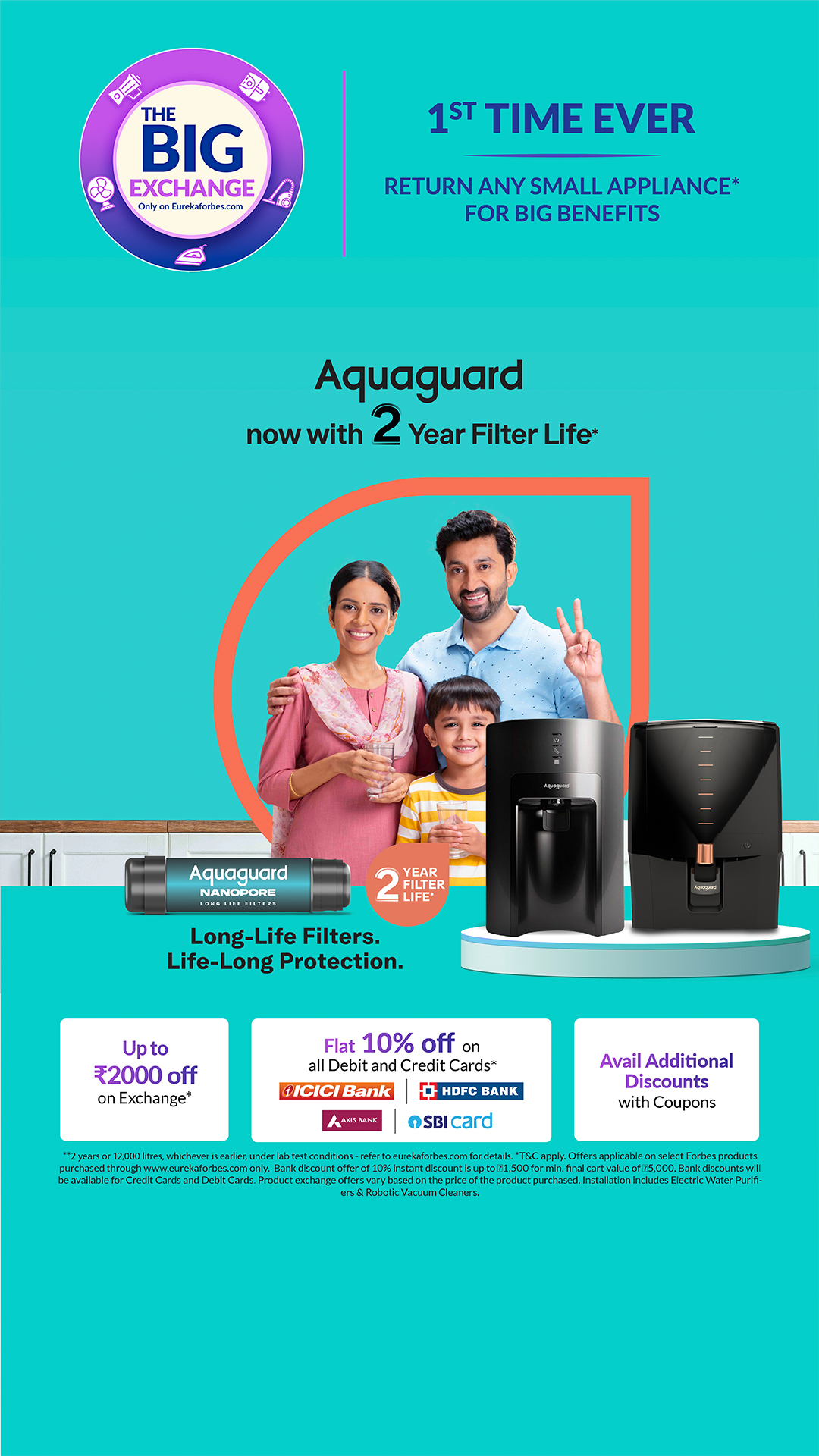 Eureka Forbes Facebook ad