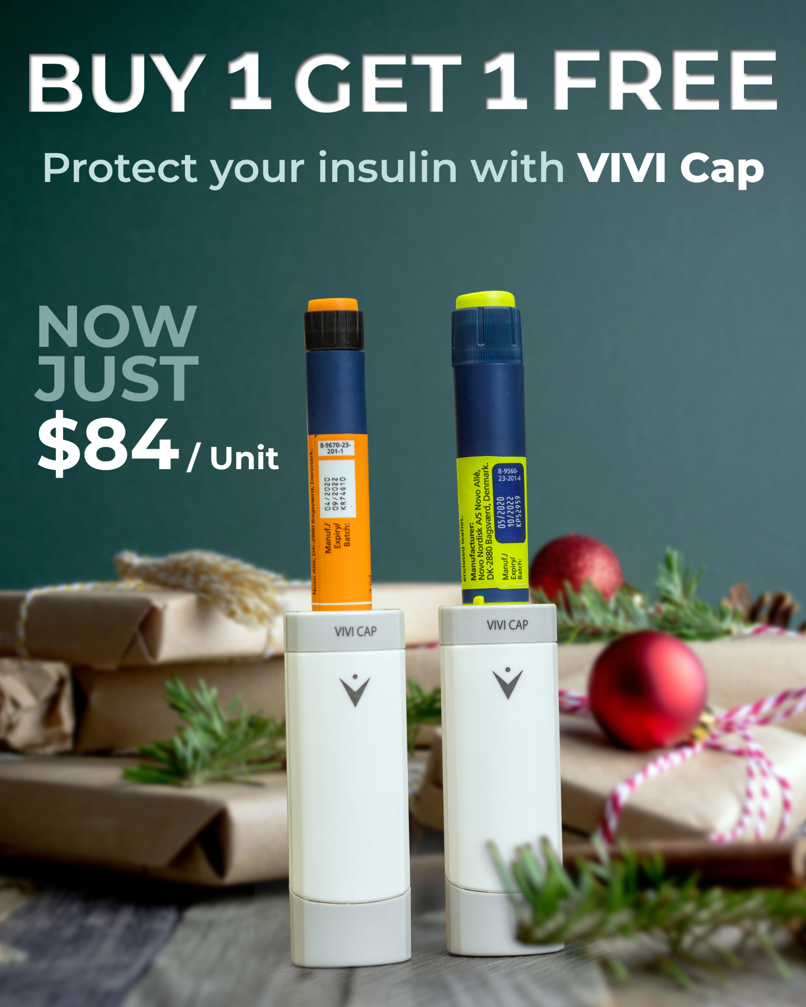 TempraMed: Insulin Pen Protection Facebook ad: Insulin & GLP-1 Pen Protection