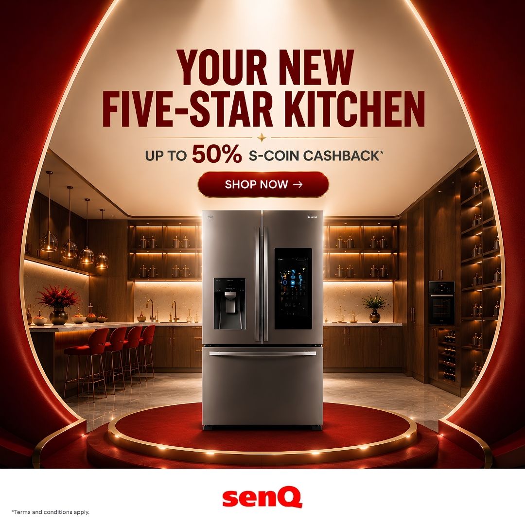 senQ Digital Station Facebook ad