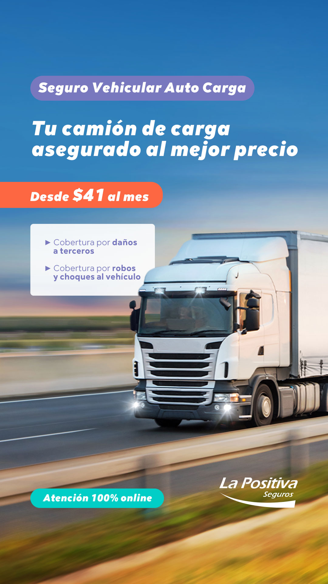 La Positiva Seguros Facebook ad
