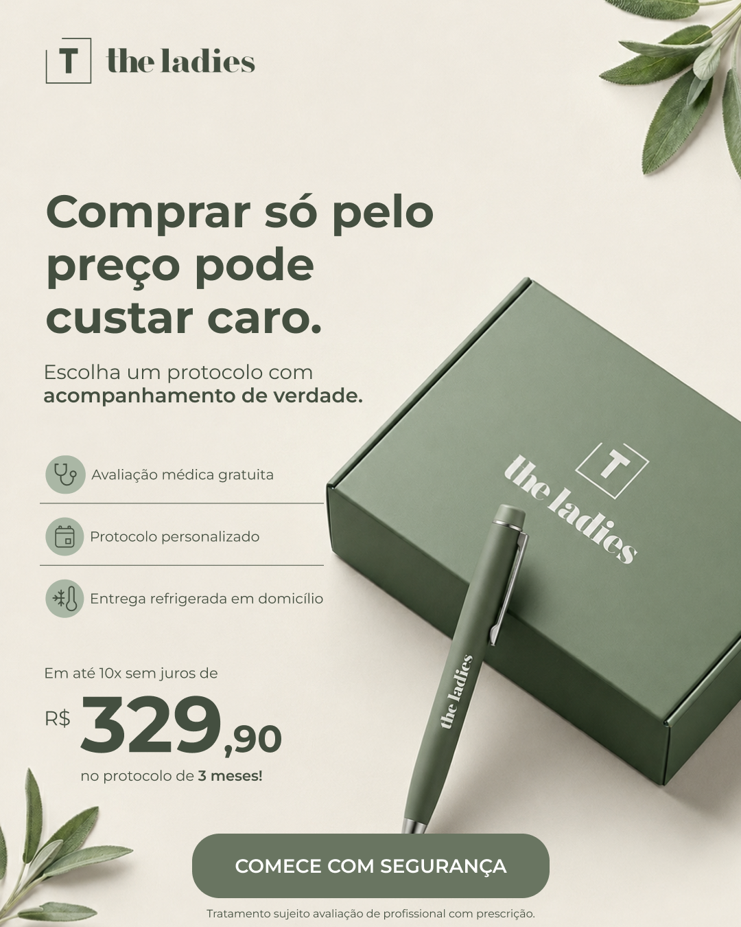 The Ladies Facebook ad: Seu protocolo personalizado