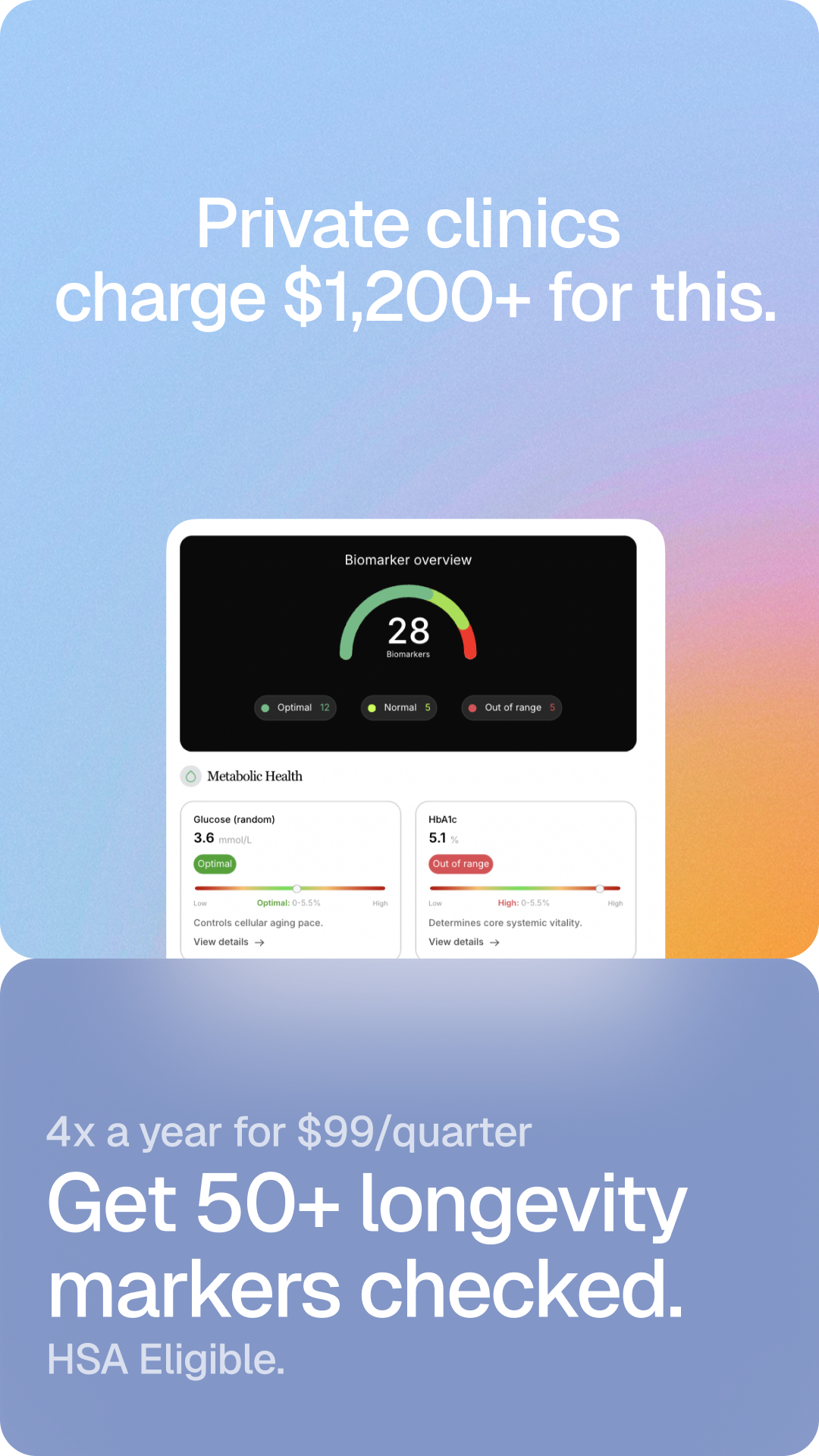 Jack Health Facebook ad